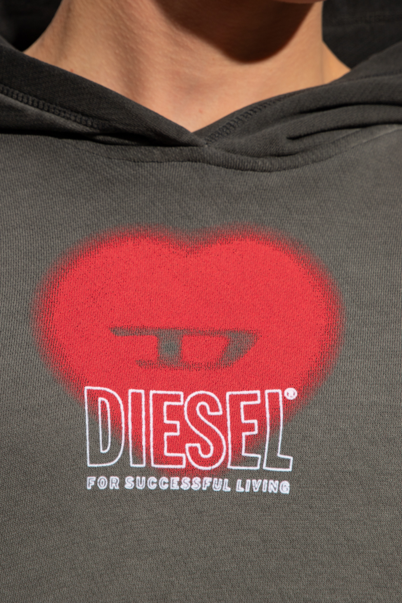 Diesel on sale hoodie red